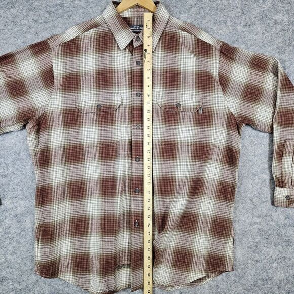 Woolrich Men's NWOT Flannel Shirt/Jacket Plaid Size XL 100% Cotton For Outdoors - Picture 12 of 14